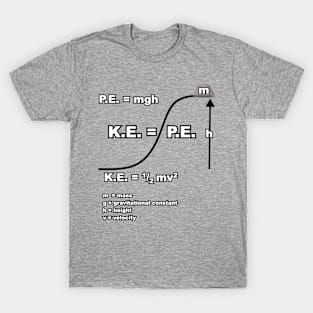 Potential and Kinetic Energy T-Shirt